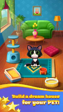 Super Pug Story Match 3 puzzle screenshot