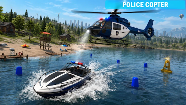 Helicopter Flight Simulator 3d Image