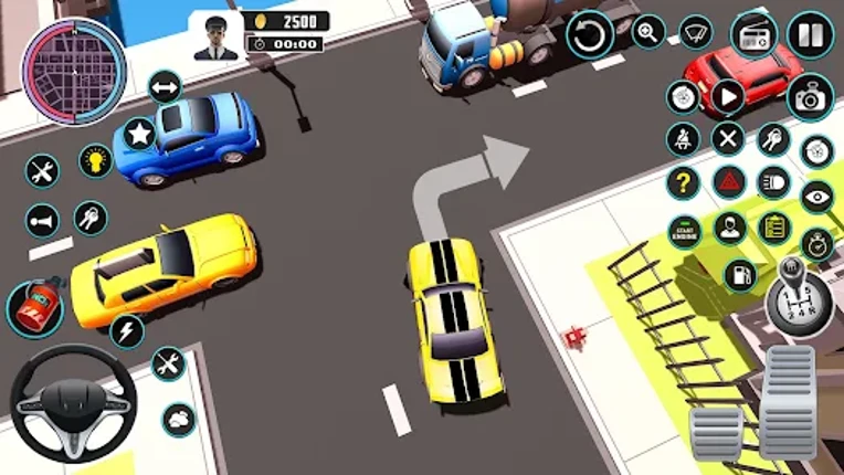 Taxi Pick Up Game screenshot
