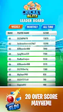 WCC Cricket Blitz screenshot