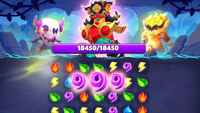 Monster Tales: Match 3 Puzzle screenshot