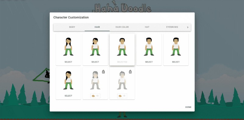 Haha Doodle screenshot