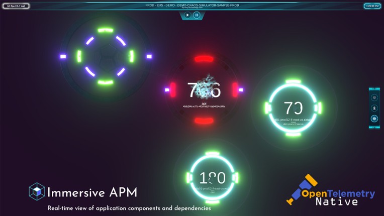 Immersive APM screenshot