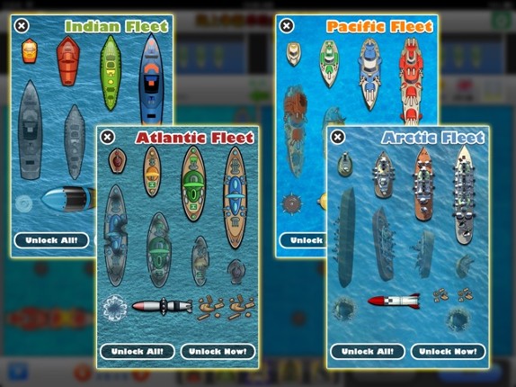 Naval Warfare Multi-shot screenshot