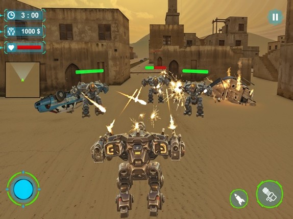 Real Robots War Fighting screenshot