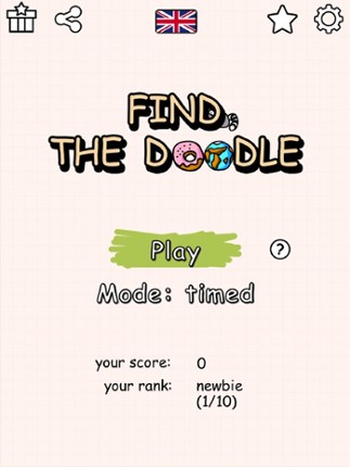 Seek And Find The Doodle Image