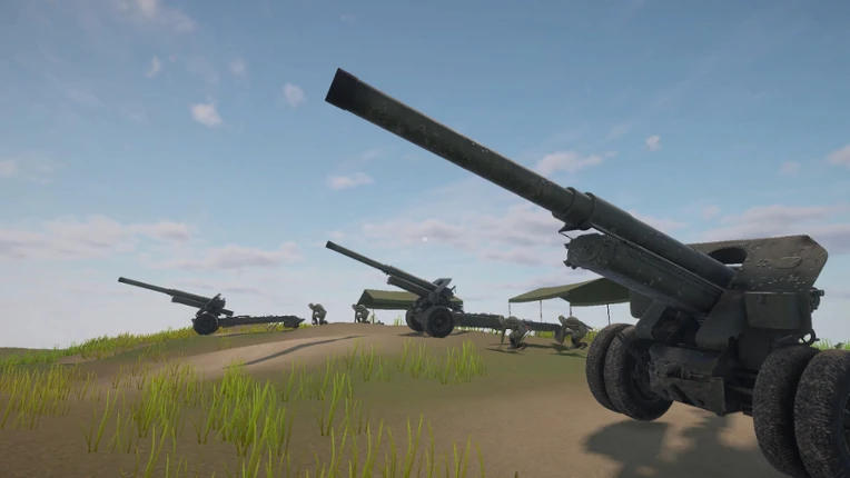 Steel Fall: Field Artillery Simulator screenshot
