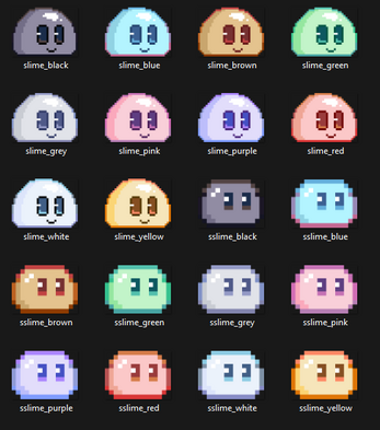 Stream Avatars - Slimes Image