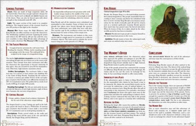 Tomb in the Depths  - Level-5 D&D Adventure Image