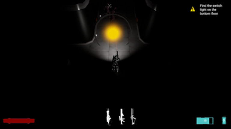 We tried to make top down shooter Image