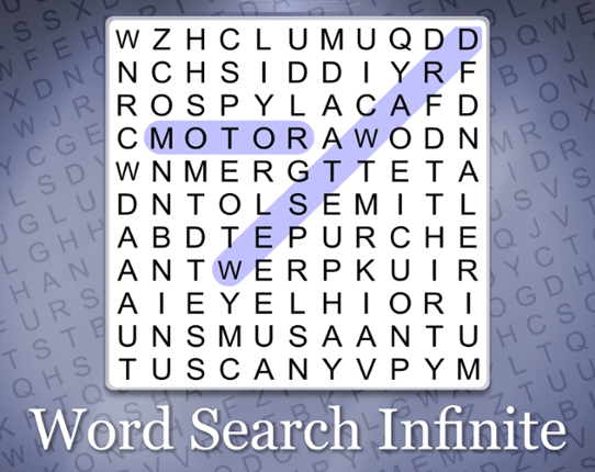 Word Search Infinite Image