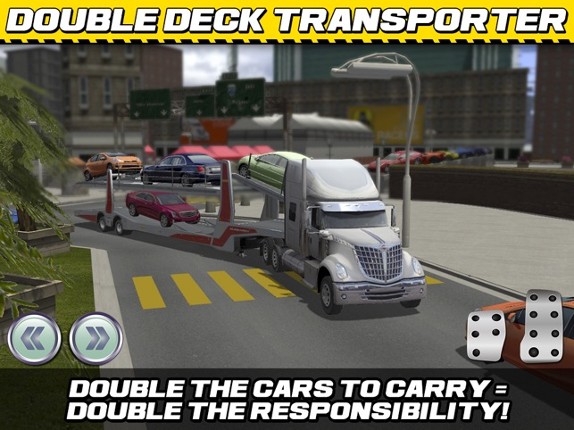 Car Transport Truck Parking Simulator - Real Show-Room Driving Test Sim Racing Games Image