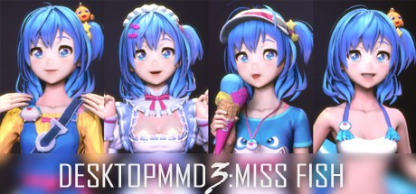 Games like DesktopMMD3:Miss Fish