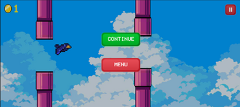 Flappy Blue Bird Image