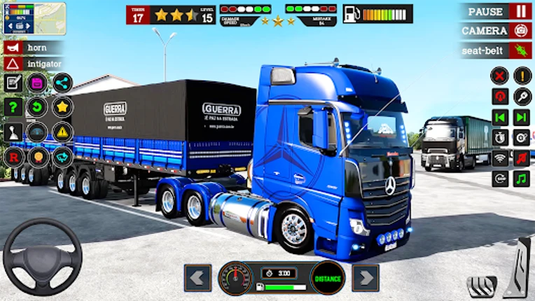 Euro Truck Games Simulator 3D Image