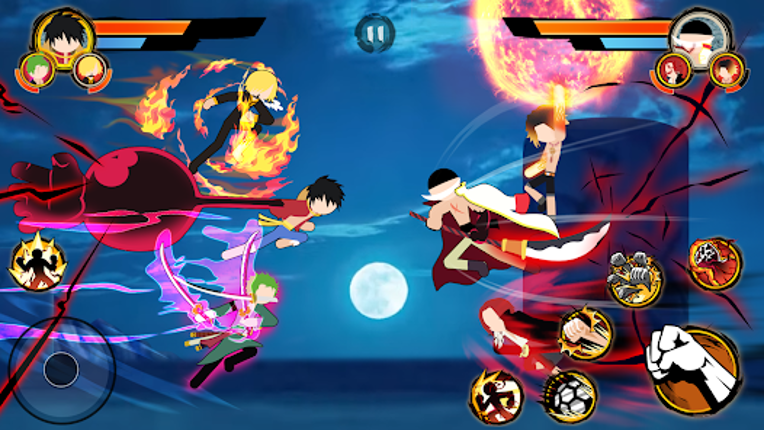 Stickman Pirates Fight screenshot
