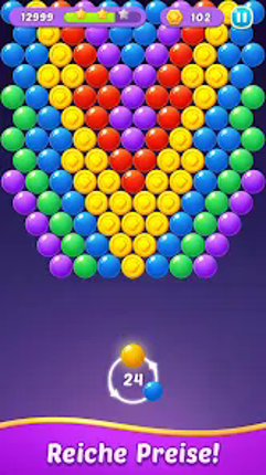 Bubble-Shooter-Gem-Puzzlespiel screenshot