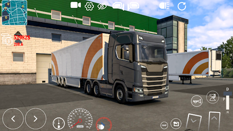 World Cargo Truck Simulator 3d screenshot