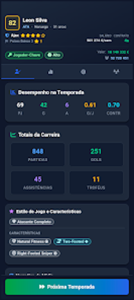 My Football Career Sim screenshot