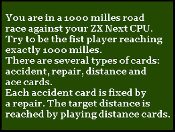 Mille Bornext (ZX Spectrum Next) Image