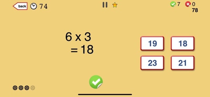 Math Seniors - brain training screenshot