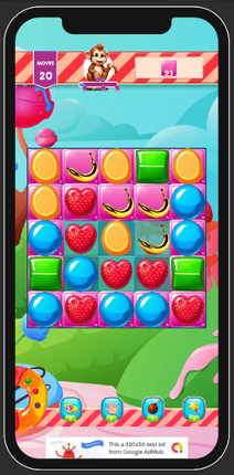Monkey Sugar Puzzle screenshot