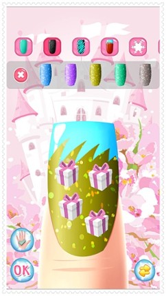 Nail Spa Salon Beautiful Princess girls - makeup makeover and games dressup nails art &amp; polish Image