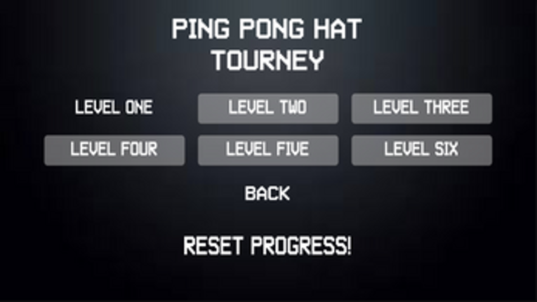 Ping Pong Hat Tourney Image