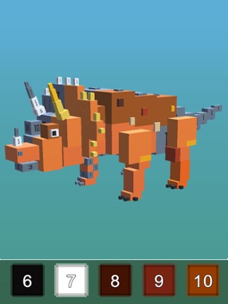 Pixel Art 3D - Paint by Number screenshot