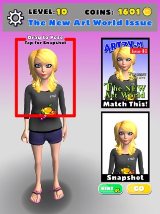 Pose And Match Image