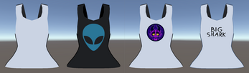 Tank top for Waterpark Shark Image