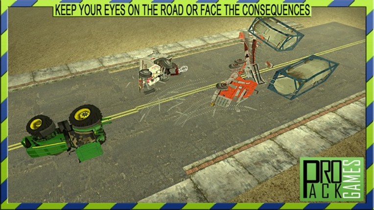 V8 reckless Tractor driving simulator – Drive your hot rod muscle machine on top speed screenshot