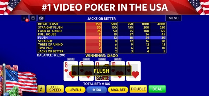 Video Poker by Pokerist screenshot