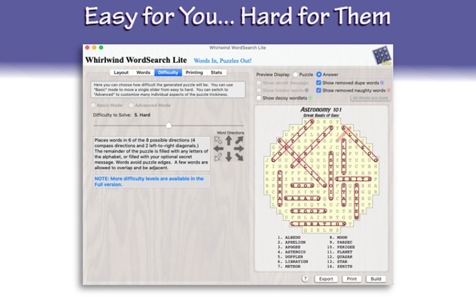 Whirlwind WordSearch Lite Image