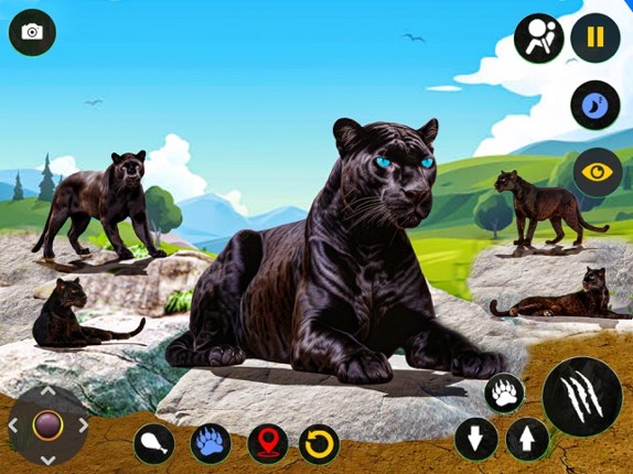 Wild Black Panther Furious Sim Image
