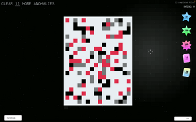 Anomalies screenshot