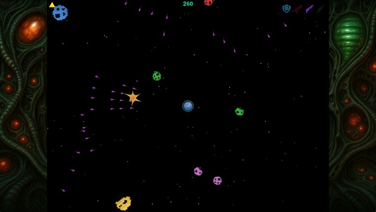 ASTEROIDS screenshot