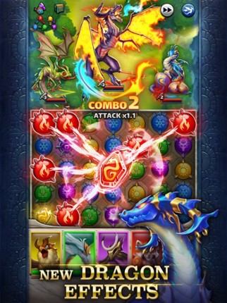 Empires &amp; Puzzles: Dragon Dawn screenshot