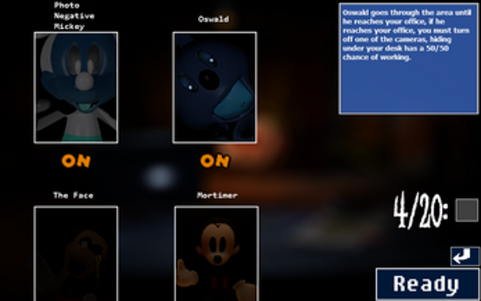 Five Nights at Treasure Island: Mickey's HorrorNight Survival Image