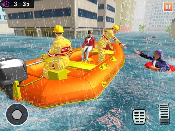 Flood rescue mission emergency screenshot