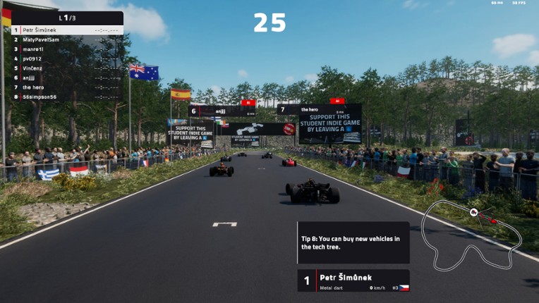 Formula Evolution 2025 screenshot