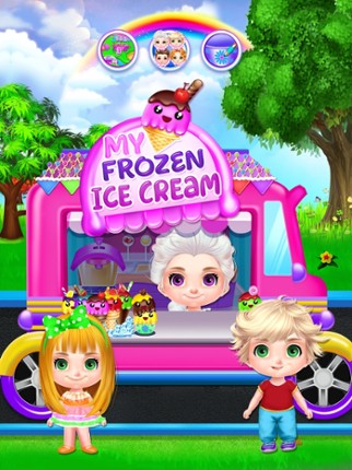 Frozen Ice Cream Games - Ice screenshot