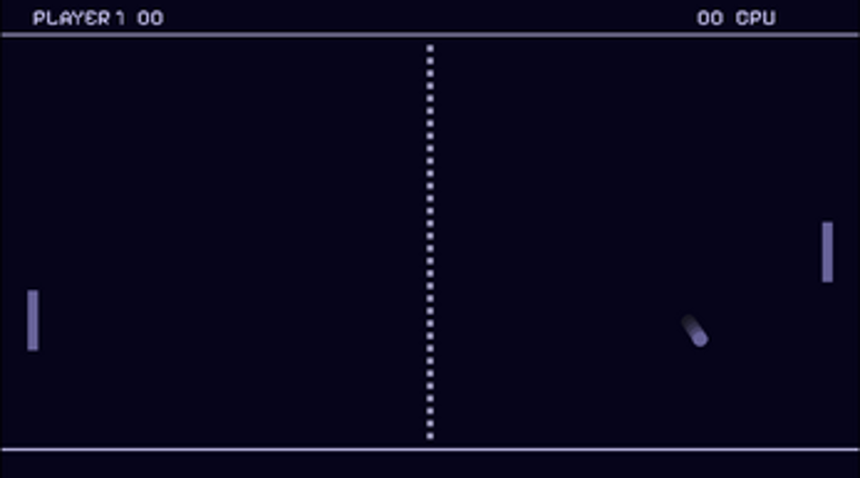[20 Game Challenge] Game 1 : Pong screenshot