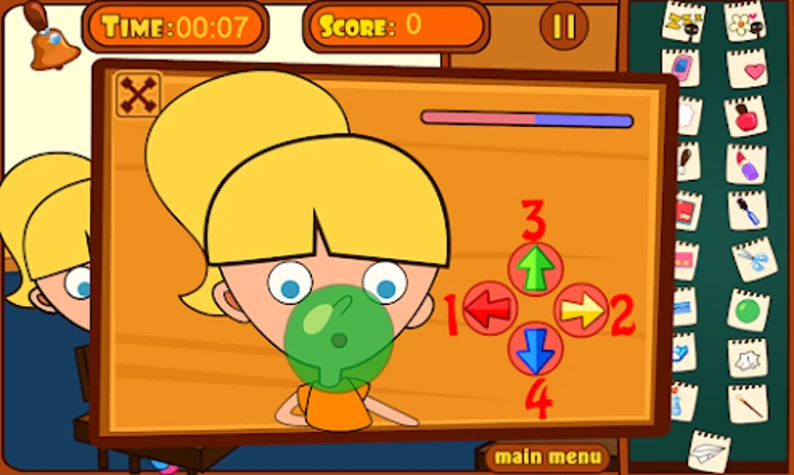 School Slacking, Girl Games Image