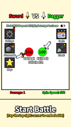 Weapon Ball Fight Image