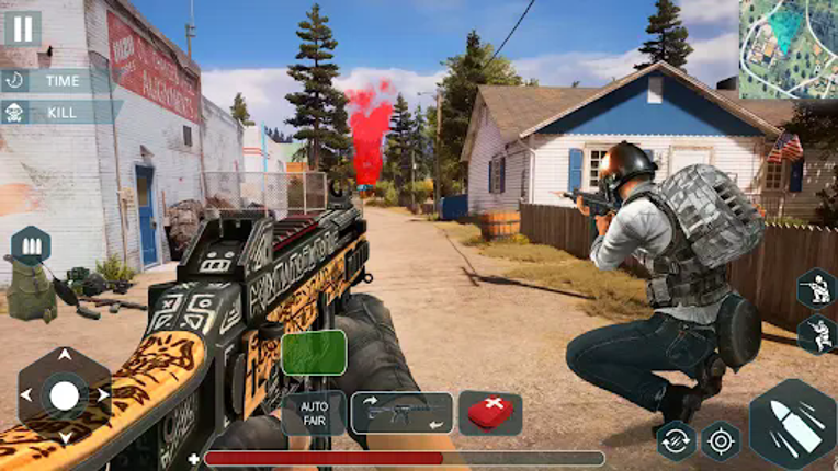 Gun Shoot War: Squad Fire 3d Image