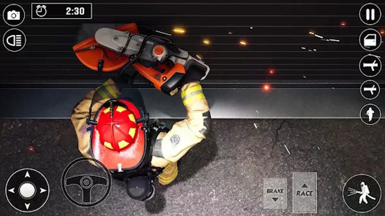 Fire Truck Rescue Firefighter screenshot