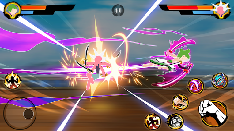 Stickman Pirates Fight screenshot