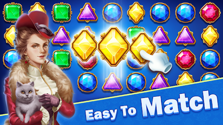 Jewel Castle™ - Match 3 Puzzle screenshot