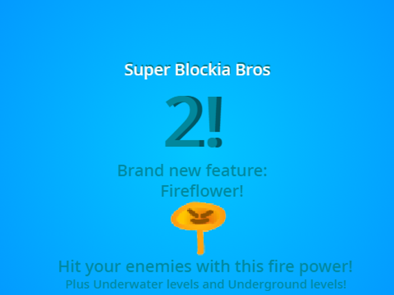 Super Blockia Bros. 2! Game Cover